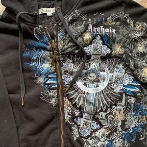 Archaic Zip Up Hoodie